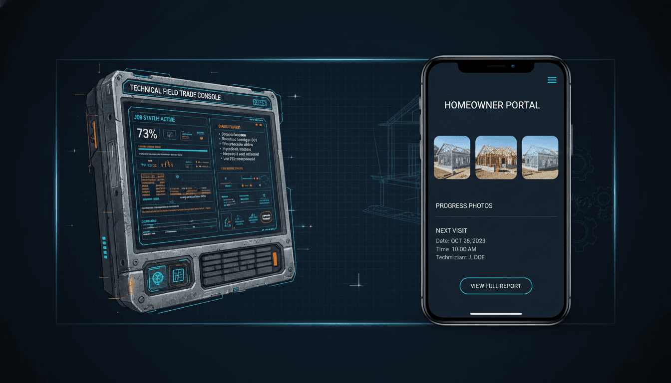 Home project status preview